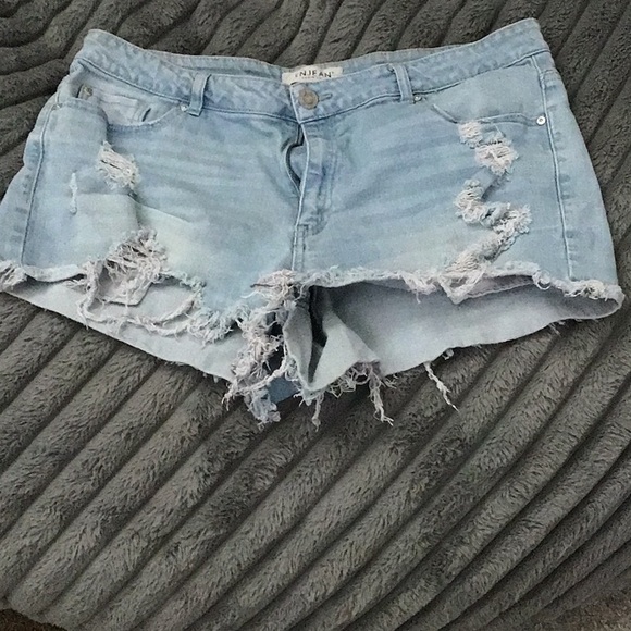 Women EnJean Denim Shorts - Picture 1 of 6